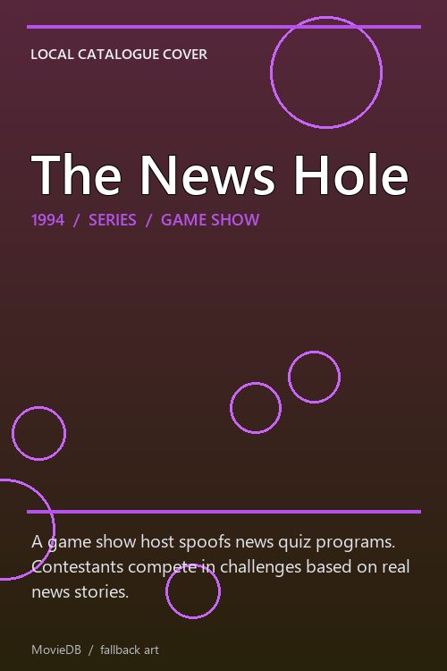 The News Hole poster
