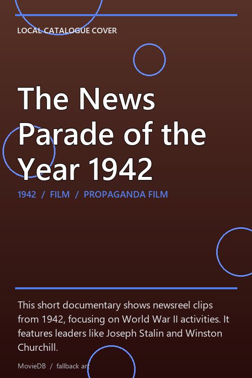 The News Parade of the Year 1942 poster