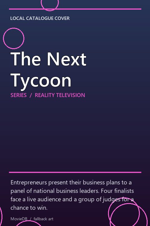 The Next Tycoon poster