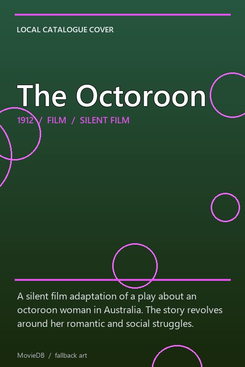 The Octoroon poster