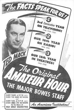 The Original Amateur Hour poster