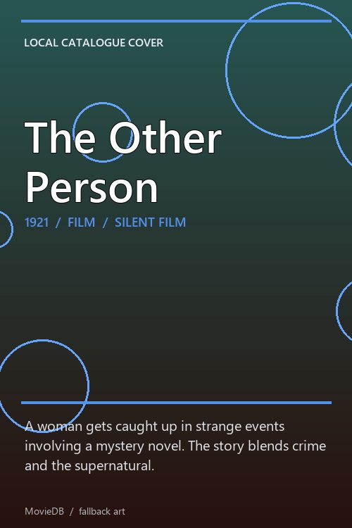 The Other Person poster