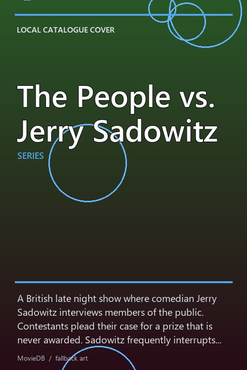 The People vs. Jerry Sadowitz poster
