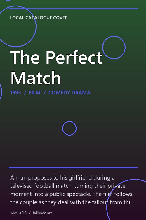 The Perfect Match poster