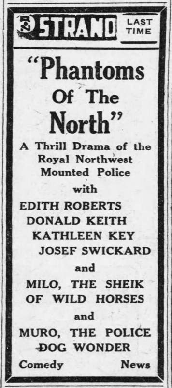 The Phantom of the North poster