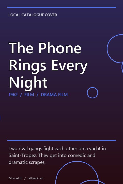 The Phone Rings Every Night poster