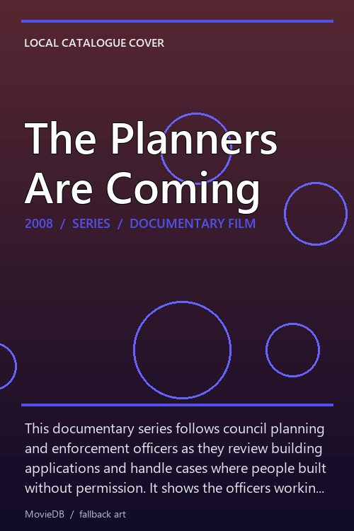 The Planners Are Coming poster