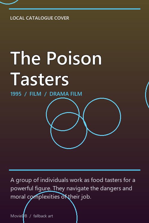 The Poison Tasters poster