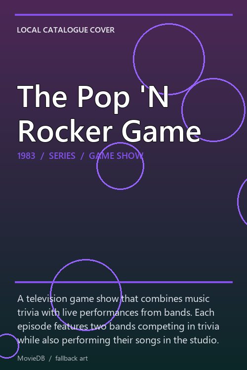 The Pop 'N Rocker Game poster