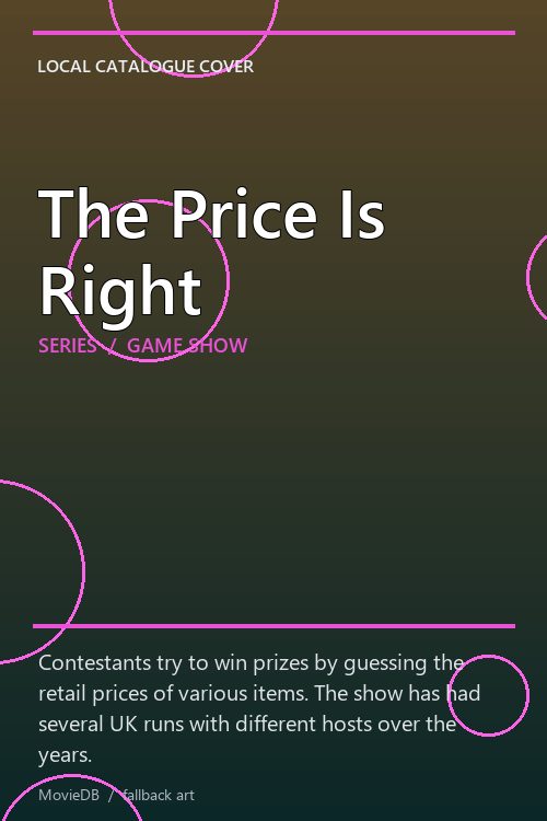 The Price Is Right poster