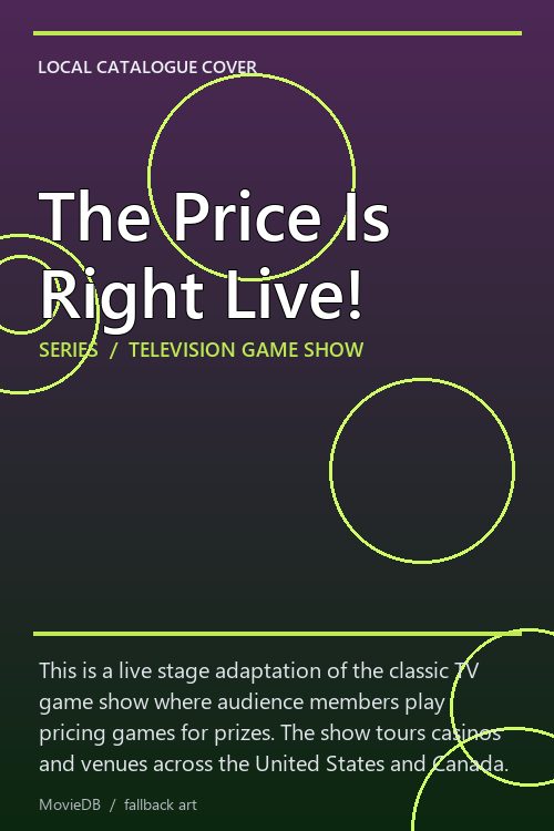 The Price Is Right Live! poster