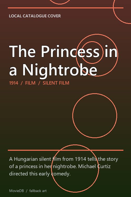 The Princess in a Nightrobe poster