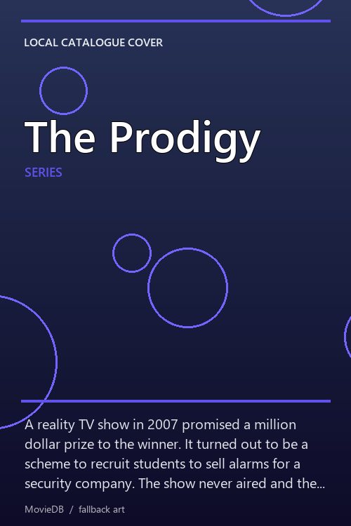 The Prodigy poster