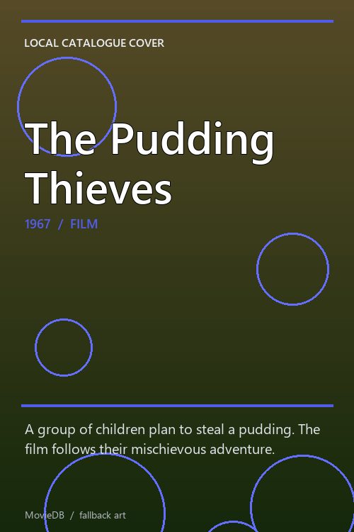 The Pudding Thieves poster