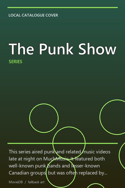 The Punk Show poster