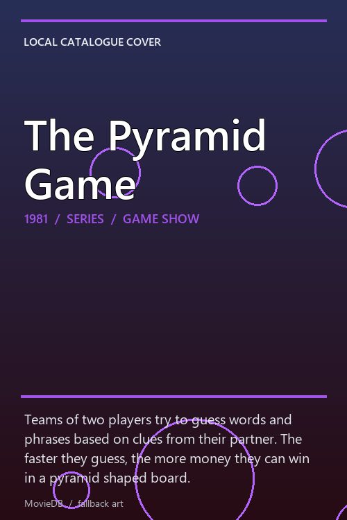 The Pyramid Game poster