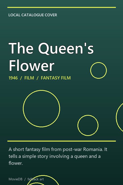 The Queen's Flower poster