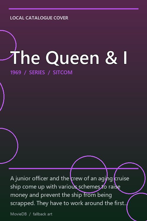 The Queen & I poster