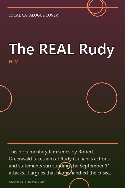The REAL Rudy poster