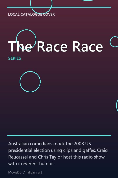 The Race Race poster