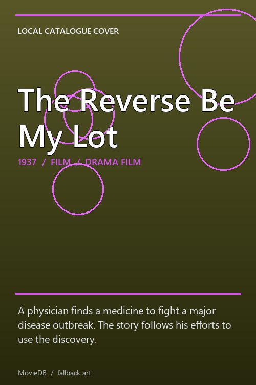The Reverse Be My Lot poster