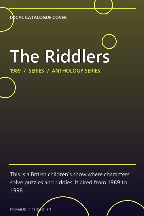 The Riddlers poster