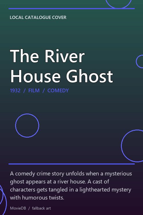 The River House Ghost poster