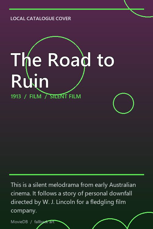 The Road to Ruin poster