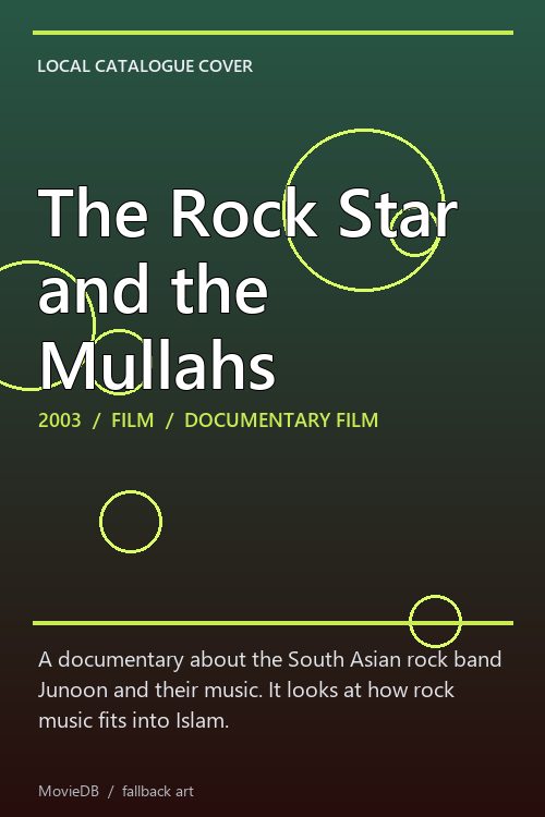 The Rock Star and the Mullahs poster