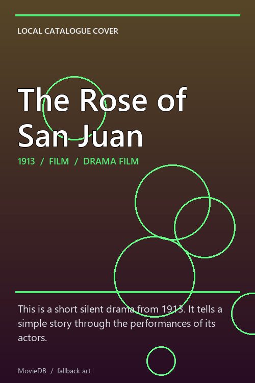 The Rose of San Juan poster