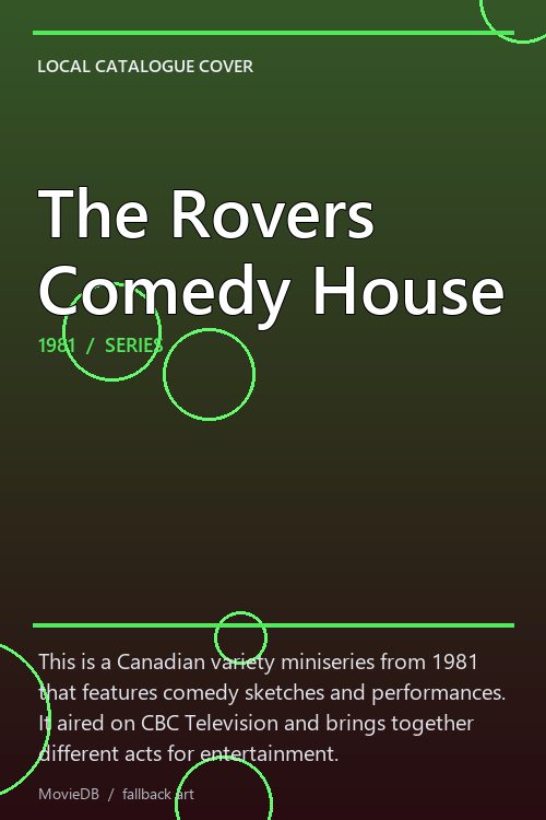 The Rovers Comedy House poster