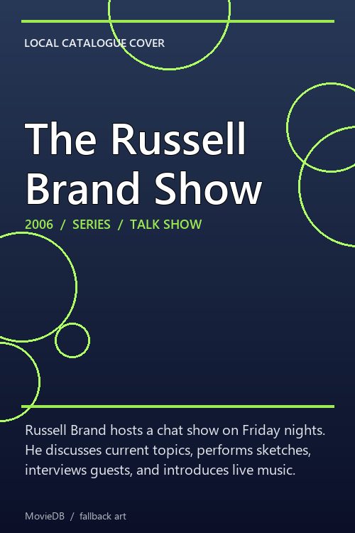 The Russell Brand Show poster