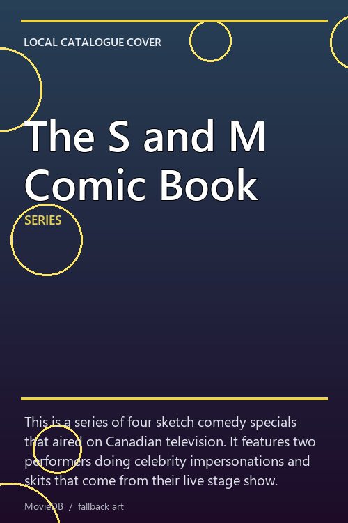 The S and M Comic Book poster