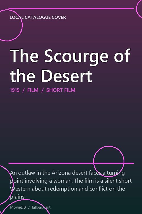 The Scourge of the Desert poster