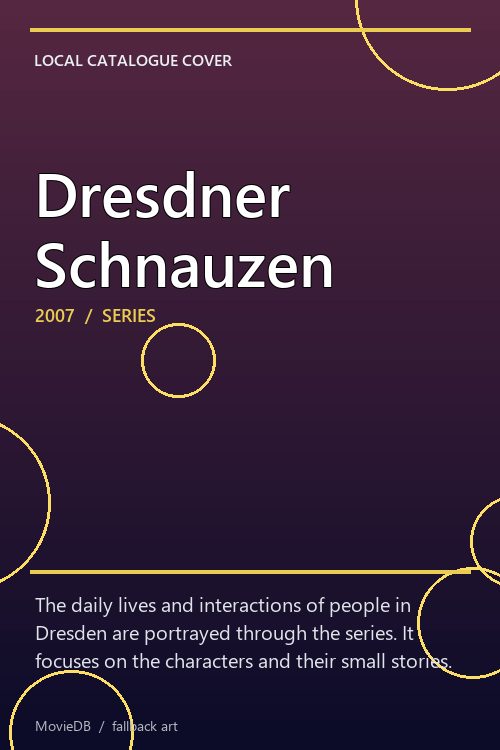 Dresdner Schnauzen poster