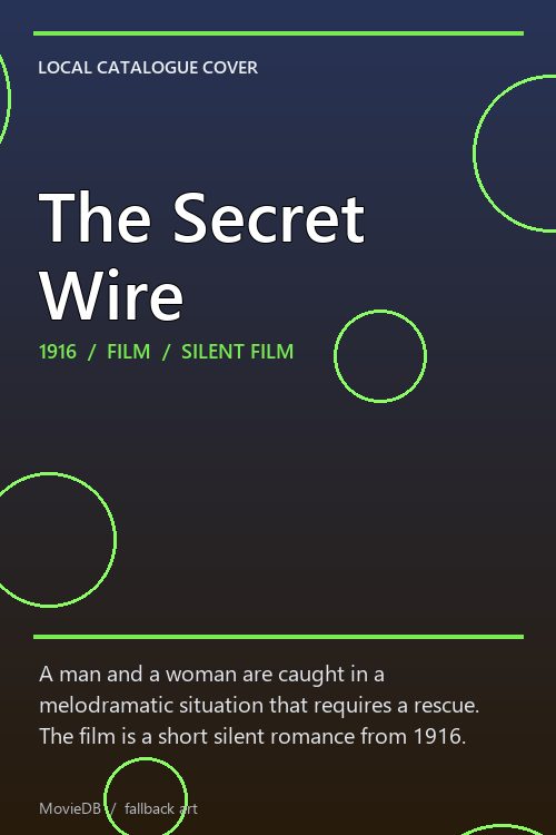 The Secret Wire poster