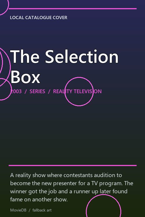 The Selection Box poster
