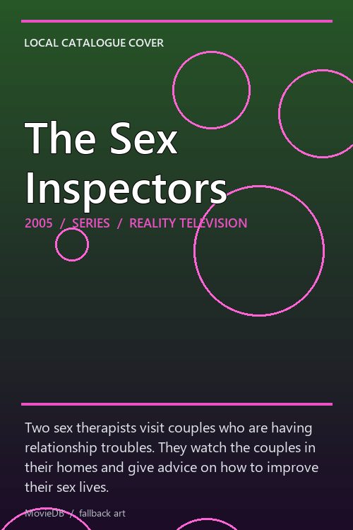The Sex Inspectors poster