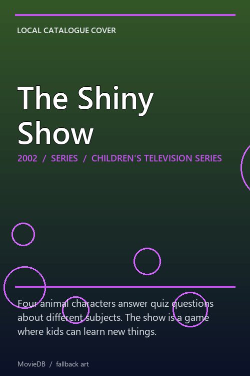 The Shiny Show poster