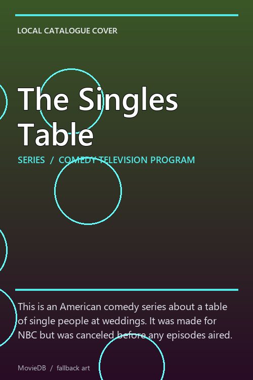 The Singles Table poster