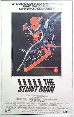 The Sinister Saga of Making "The Stunt Man" poster