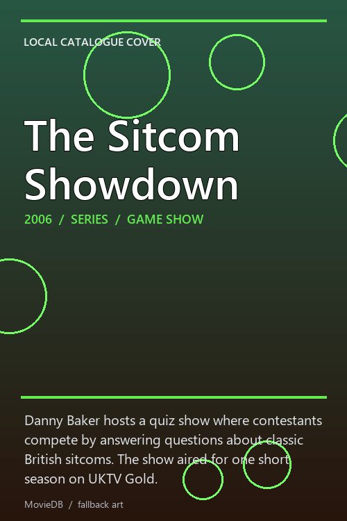 The Sitcom Showdown poster