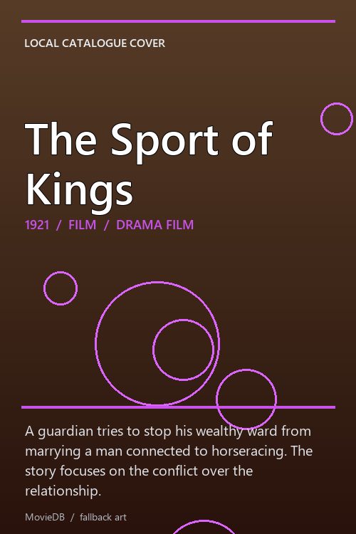 The Sport of Kings poster