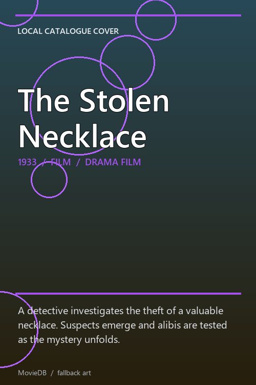 The Stolen Necklace poster