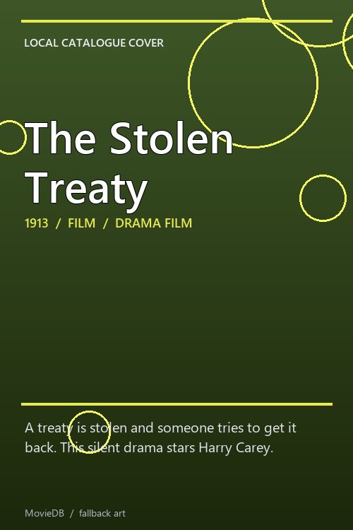 The Stolen Treaty poster