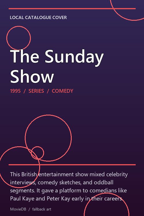 The Sunday Show poster