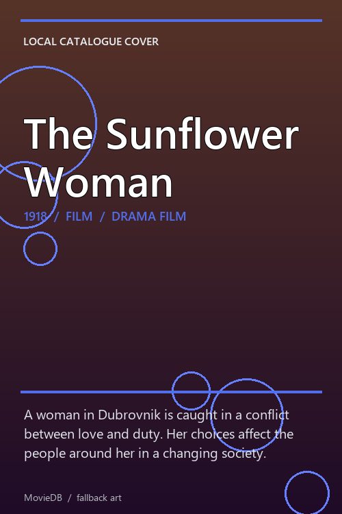 The Sunflower Woman poster
