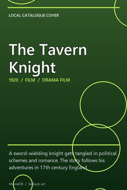 The Tavern Knight poster