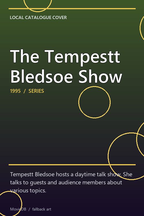 The Tempestt Bledsoe Show poster