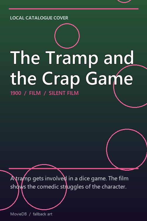 The Tramp and the Crap Game poster